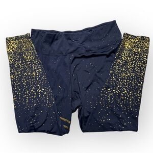Navy Blue N Logo Activewear with gold foil size XL‎